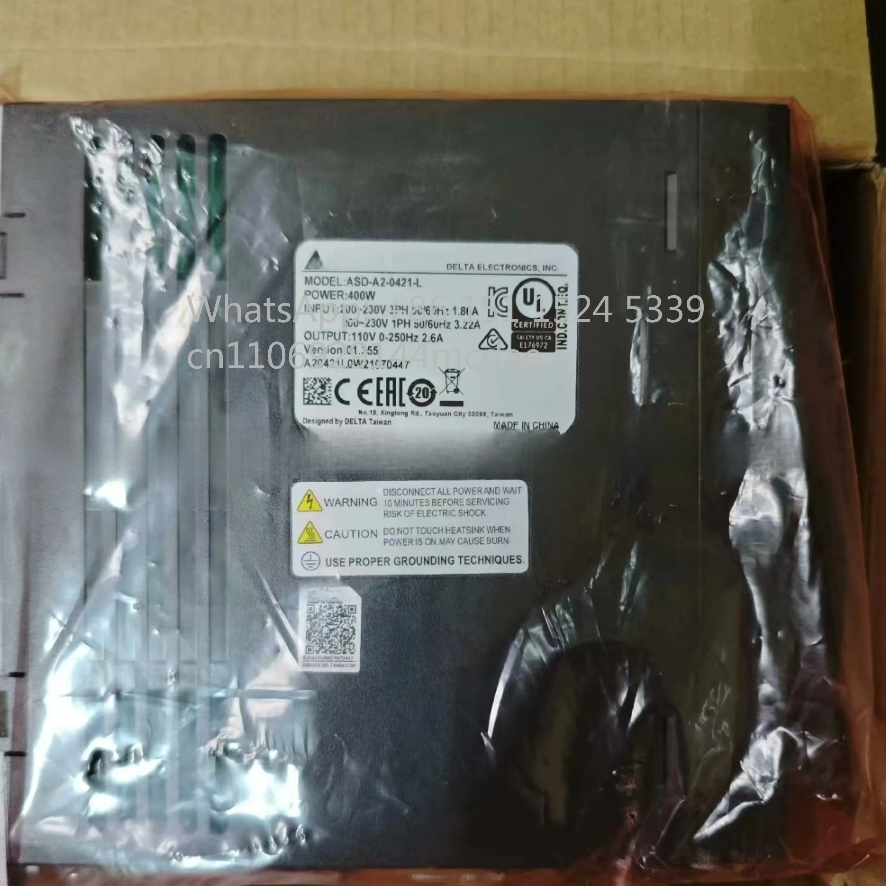 

2026 new Servo Motor Driver ASD-A2-0421-L new in box ASD-A2-1543-M