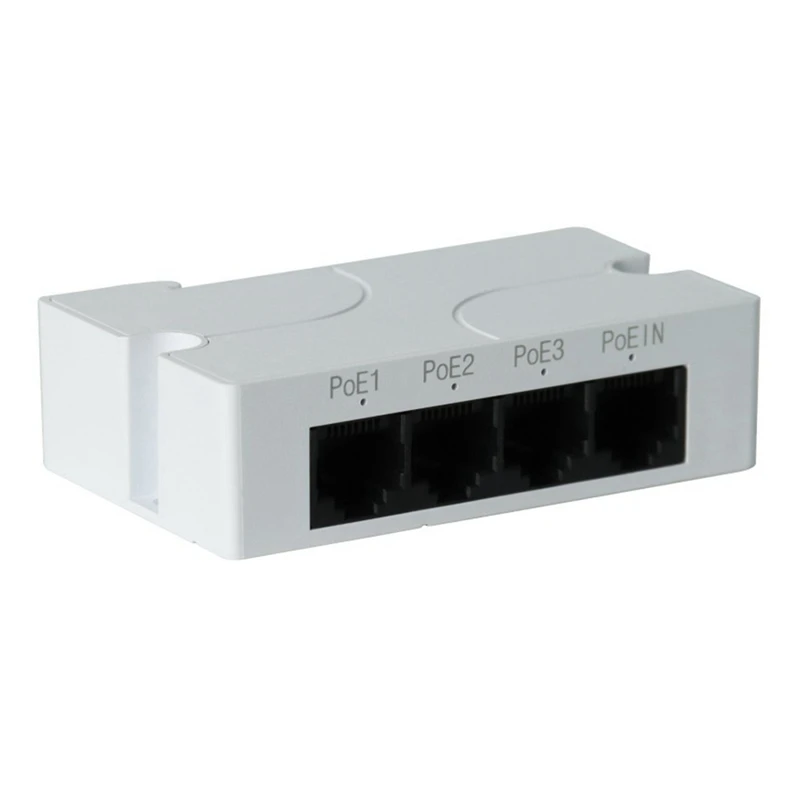 1 To 3 Port Poe Extender Passive Cascadable IEEE802.3Af For IP Port Transmission Extender For POE Switch NVR IP