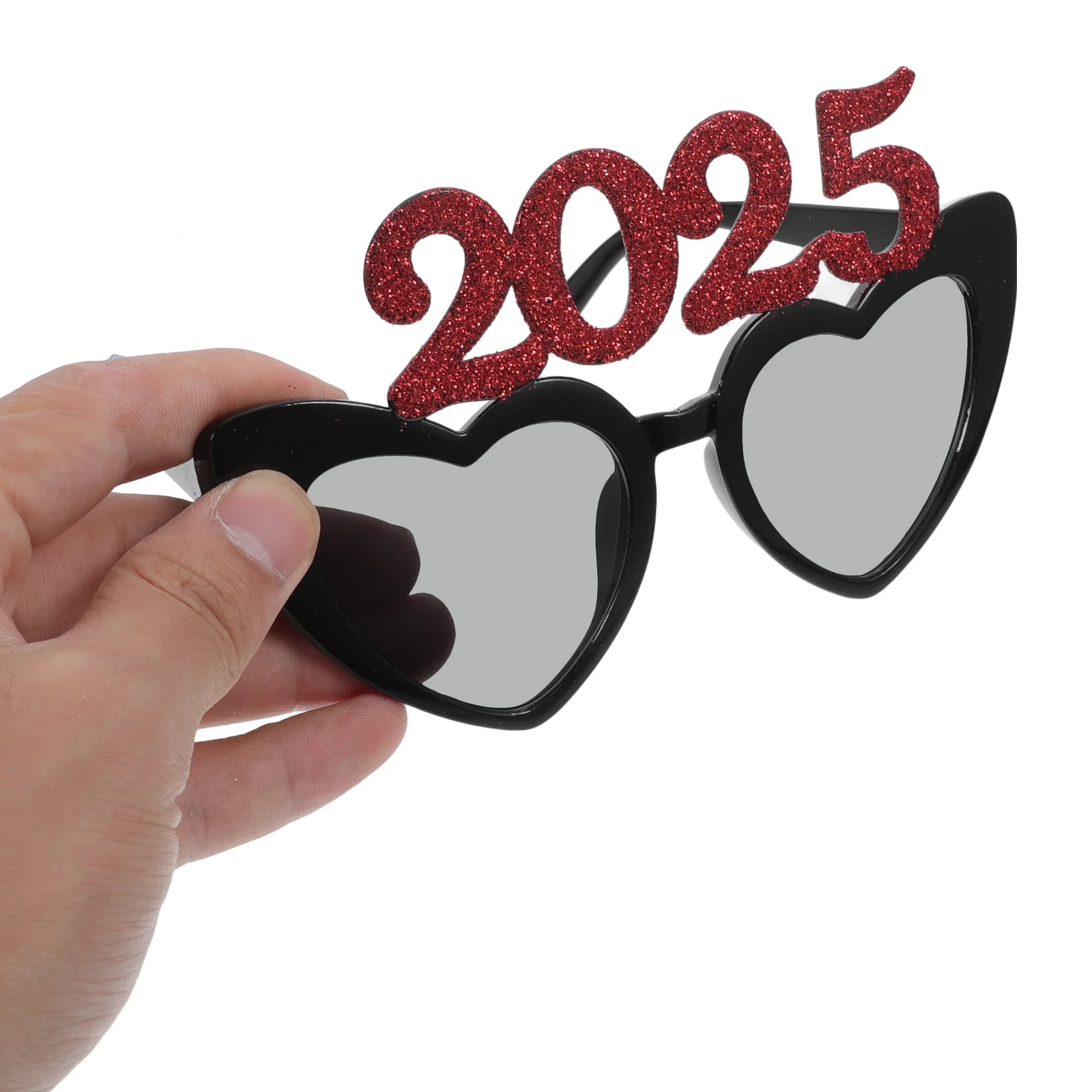 Clear Ornaments 2025 Glasses Party Use Eyewear Decorate Decoration Golden Sunglasses Man