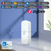 ZigBee Temperature And Humidity Sensor Smart Home Hygrometer Thermometer Works With EWeLink App Alexa Google Yandex Alice Z2MQTT