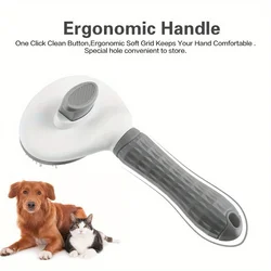 1PC Self Cleaning Slicker Brush For Dogs And Cats Pet Grooming Tool Removes Undercoat Shedding Mats And Hair