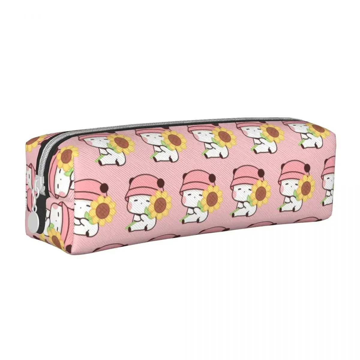 Lovely Dudu Gives Bubu Sunflower Pencil Case Pencilcases Pen Holder for Student Big Capacity Bags School Cosmetic Accessories