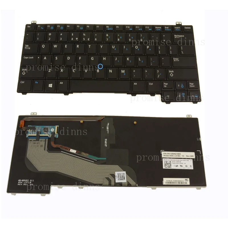 M  PNC08 FOR DELL Latitude E5440 Laptop Keyboard with Pointer and Backlight