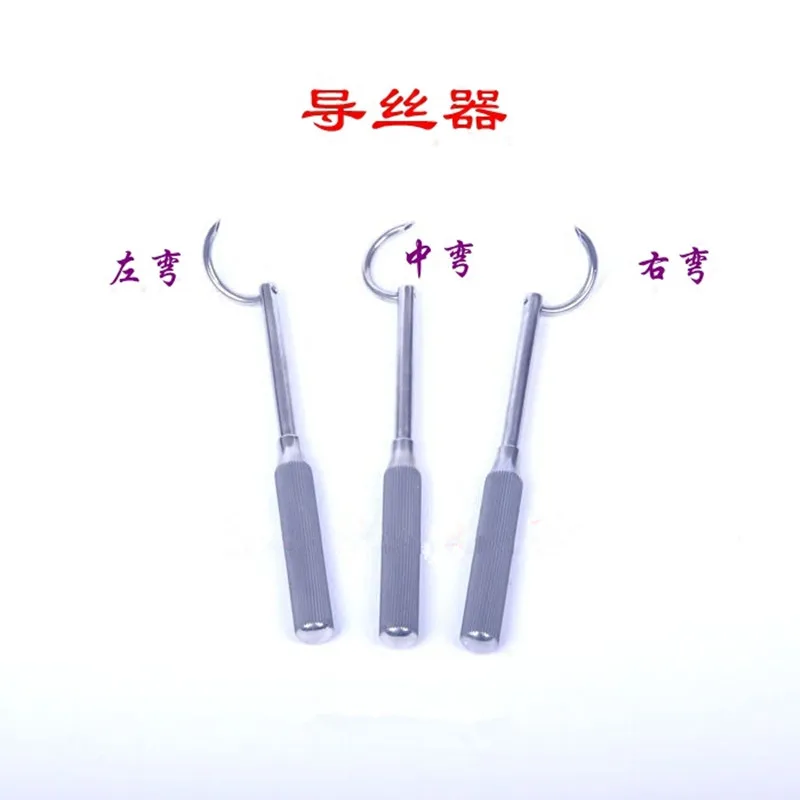 

Steel Wire Passers Wire Guide Veterinary orthopedics Instrument Hole diameter 2.0mm