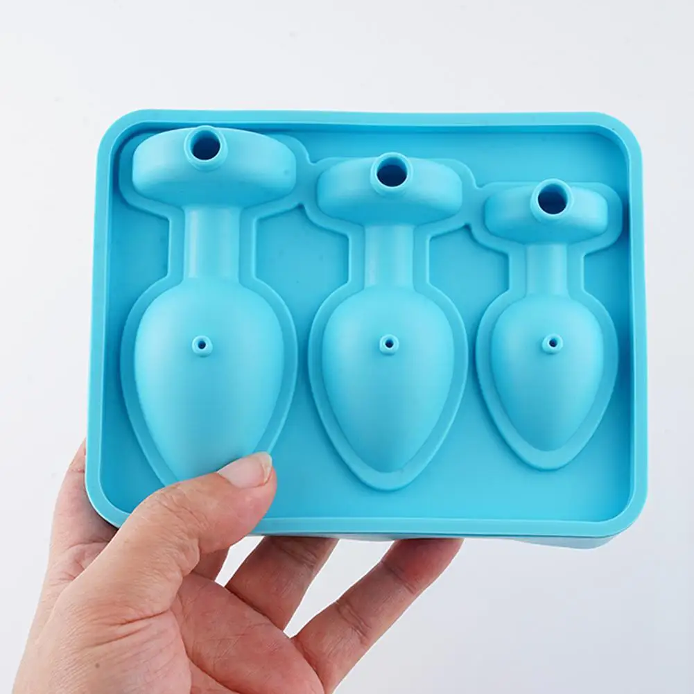 

Silicone Novelty Funny Ice Cube Moldwith Lid Reusable Whiskey, Cocktails, Coffee, Drinks Funny Silicone Ice Mold Ice Maker