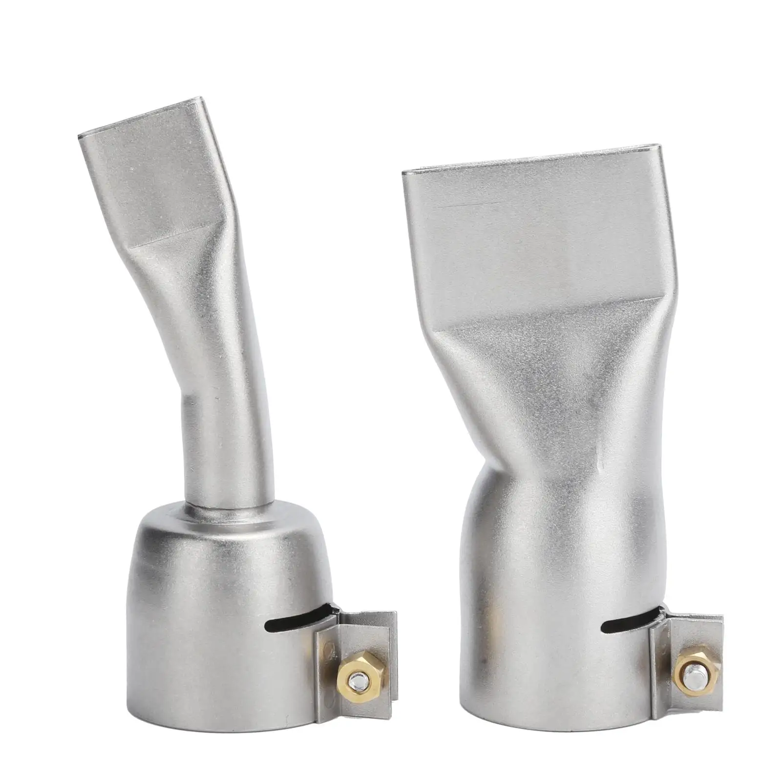

2Pcs Stainless Steel Welding Flat Nozzles 20mm Small & 40mm Large Tip for welder Tool