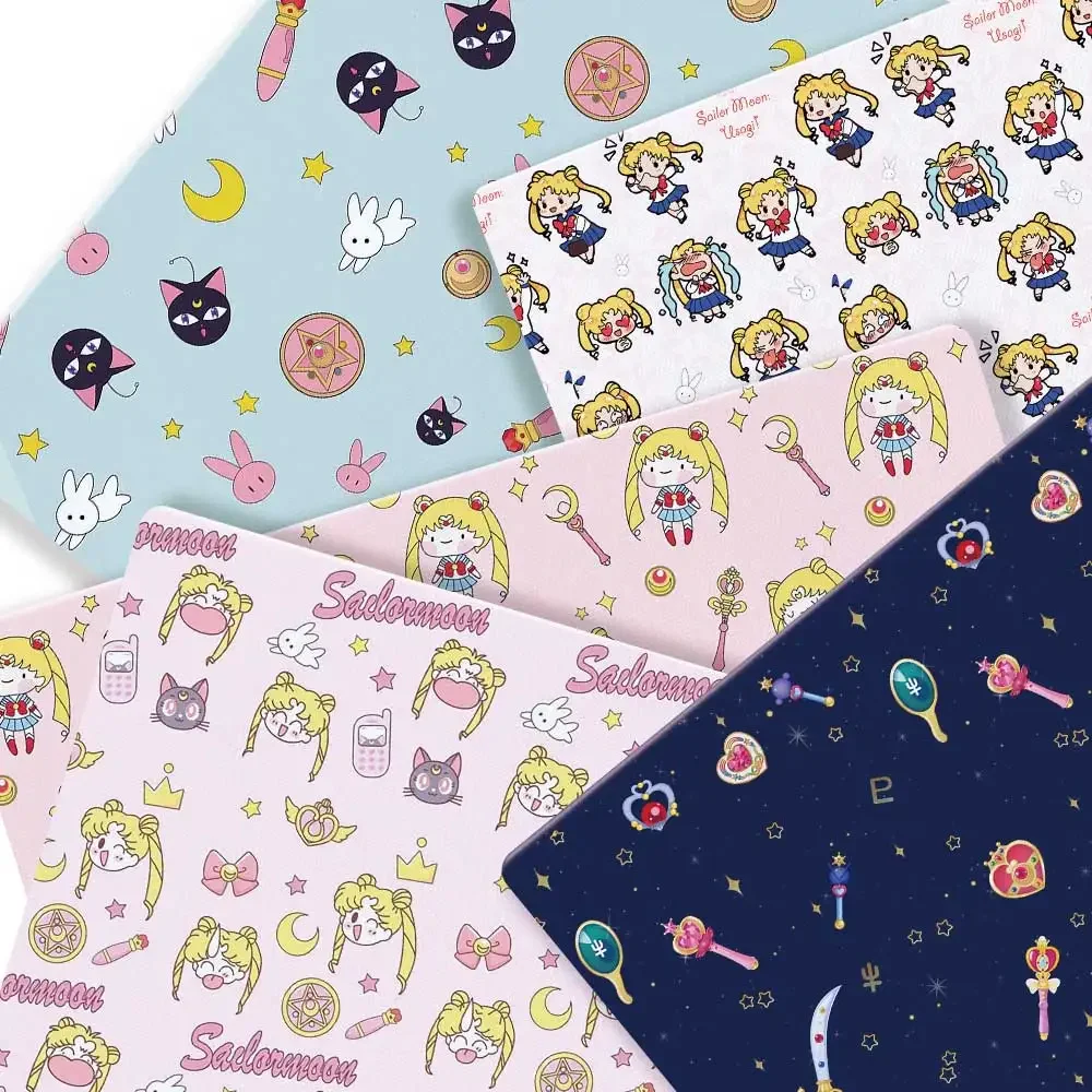 Cartoon Fabric Hot DIY140*50cm Handmade Sewing Patchwork Quilting Baby Dress Home Sheet Printed Fabric Fabric Sewing Kids Fabri