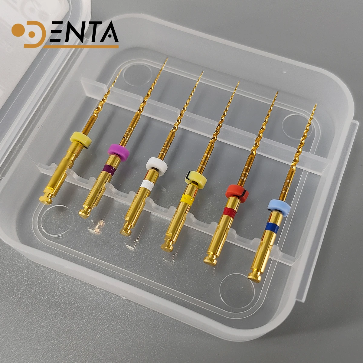 6 Stück/1 Box DENTA 25 mm SX-F3 gemischter Protaper Anti-Break SX-F3 gemischter Protaper Anti-Break-Rotationsfeilen Nickel Titan