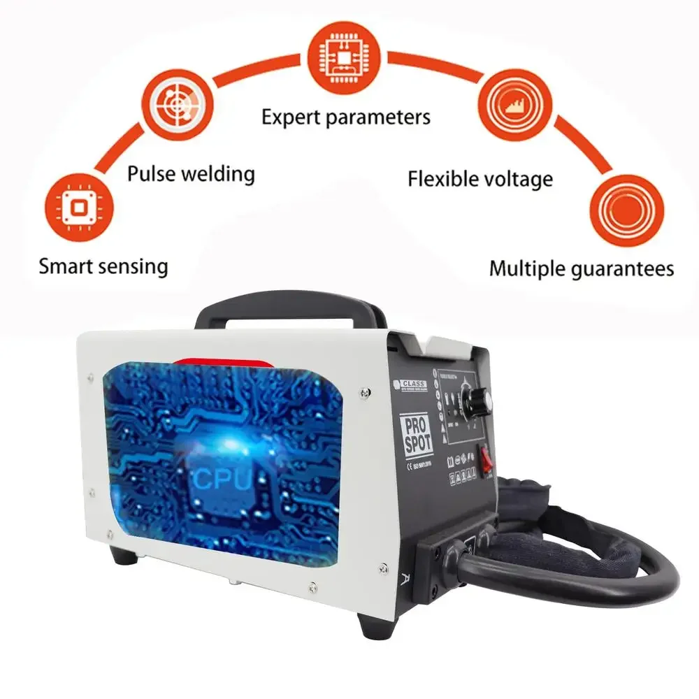 Dent Puller Welding Machine 110V Spot Welder Repair Tool Kit 5 Modes Multipurpose Uses