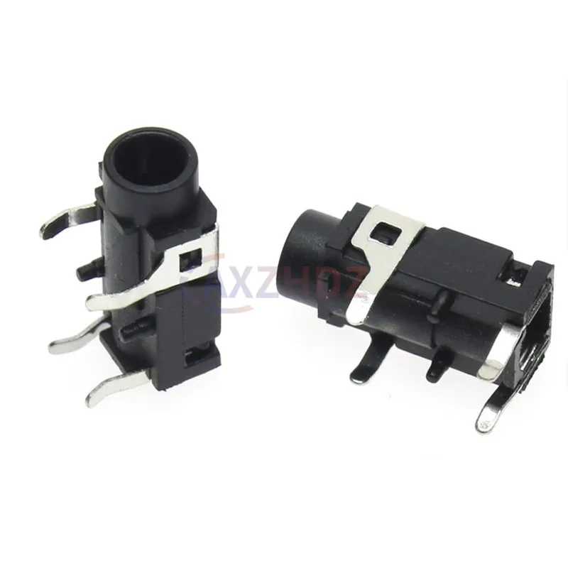 10PCS PJ-321A PJ-322 3.5MM Female Audio Connector 5Pin Headphone Jack Socket PCB Mount Stereo Jack High Qualiy