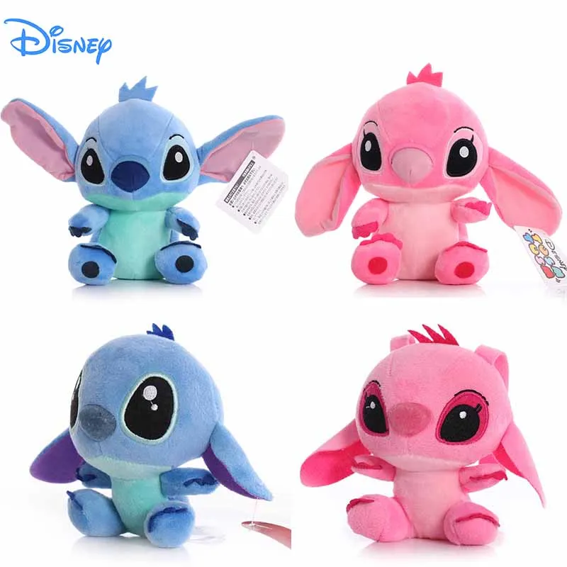 20cm Stitch Stuffed Plush Models Cartoon Stuffed Lilo Plush Dolls Anime Plush Baby Toys Kawaii Kids Birthday Gift