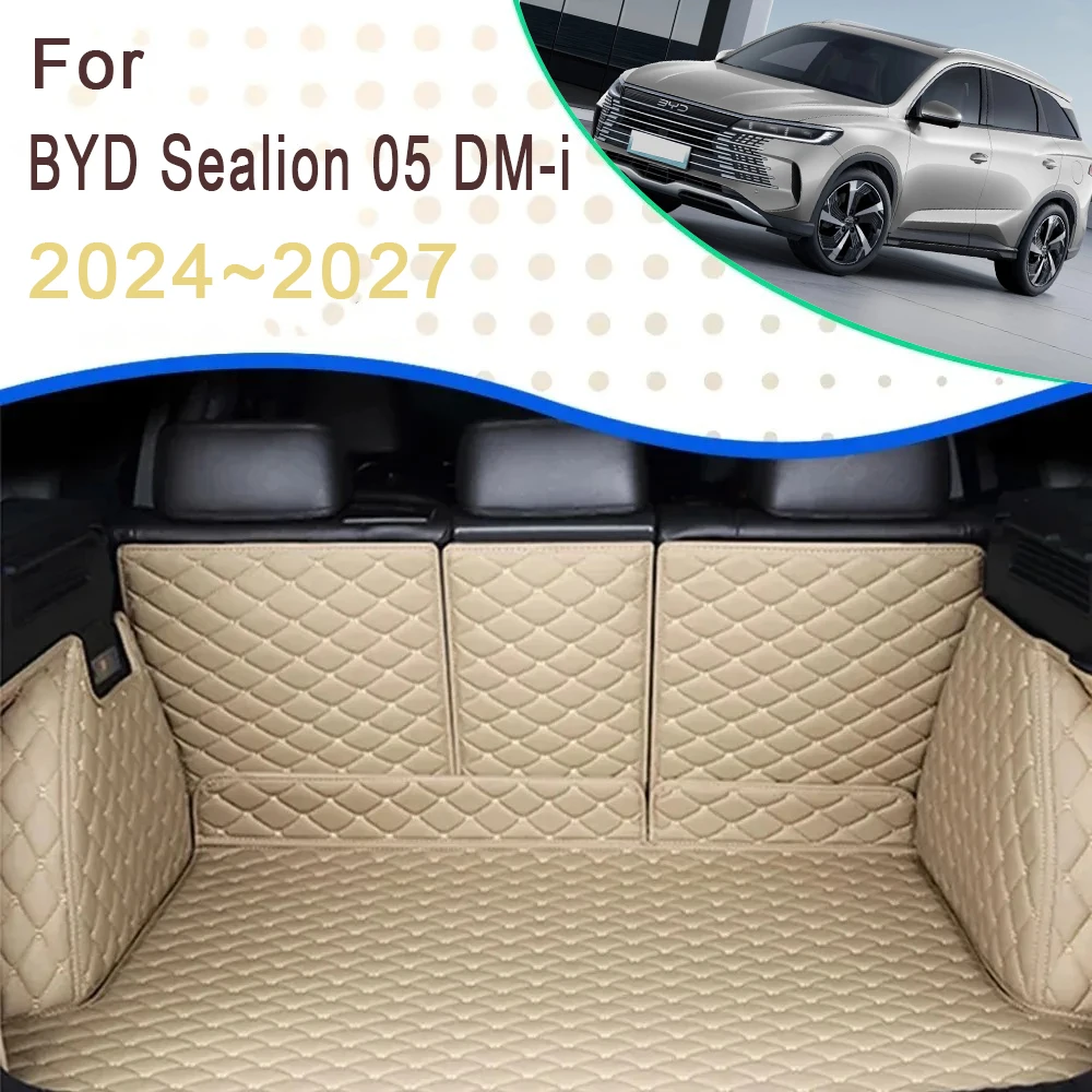 

Car Trunk Cargo Liner For BYD Sealion 05 DM-i 2024~2027 Waterproof Rug Rear Boor Mat Carpets Storage Pad Auto Accessories 2025