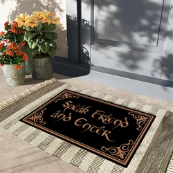 Speak Friend and Enter Doormat Lord of the Rings Inspired Non-Slip Door Mat Entryway Rug for Fantasy Fans zerbino porta ingresso