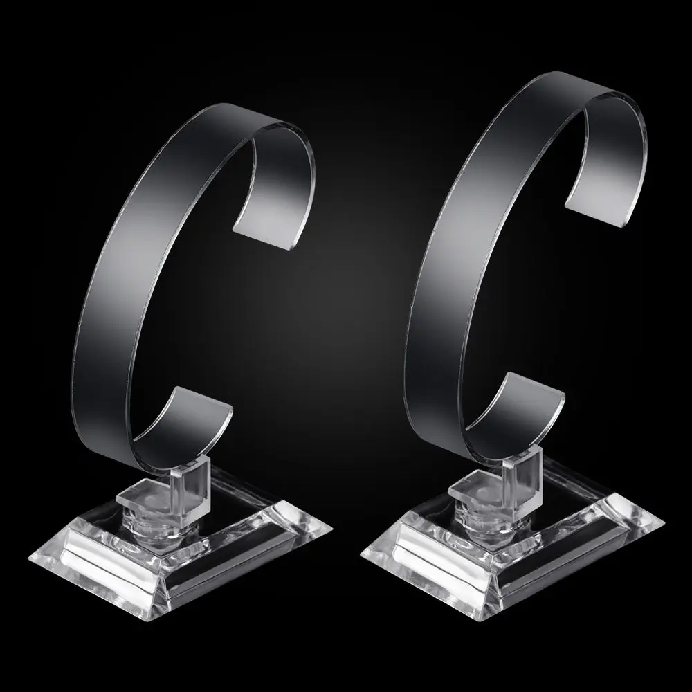New Sale Show Case Acrylic Exhibition Frame Watch Display Rack Wrist Watch Show Stand Jewelry Holder