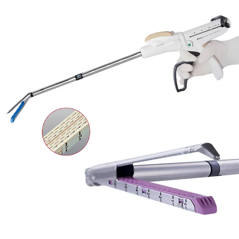 

Endoscope Linear Cutter Stapler Abdominal Surgery Disposable Endoscopic Cutting Staplers And Reload