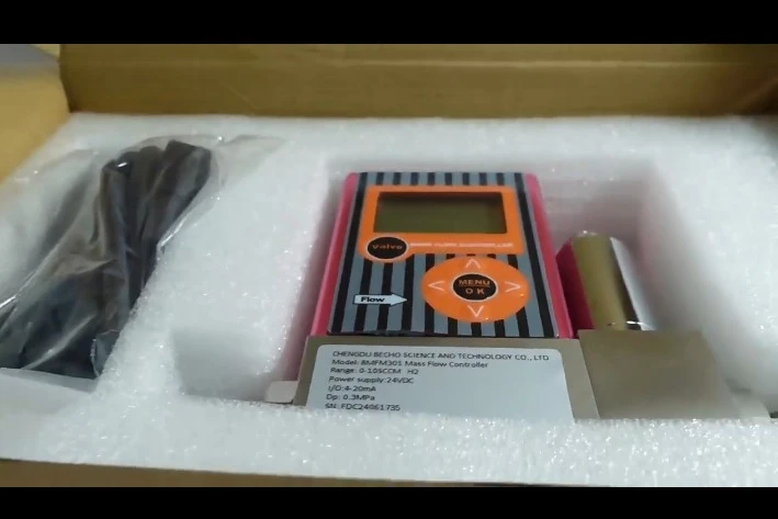 

Digital G-as Mass Flowmeter for Hydr-ogen, 0-300cc/min 0.01m³/h M-icro G-as Flow Meter