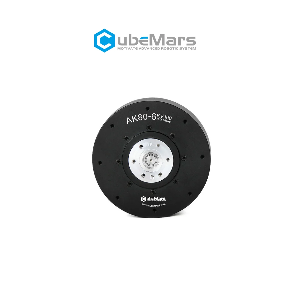 

CubeMars AK80-6 BLDC Robotic Actuator Module High Torque Integrated Driver for Humanoid Robot Joint Cobot Arm Wheeled Robot