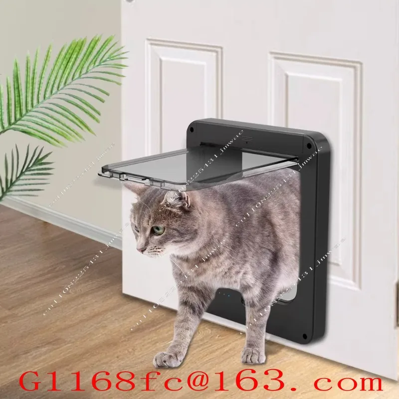 Silent Electric Pet Door Opening, Allowing Cats To Enter and Exit Freely