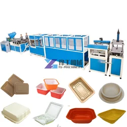 Hot Sale Cost Effective Biodegradable Food Box Clamshell Box Making Machine