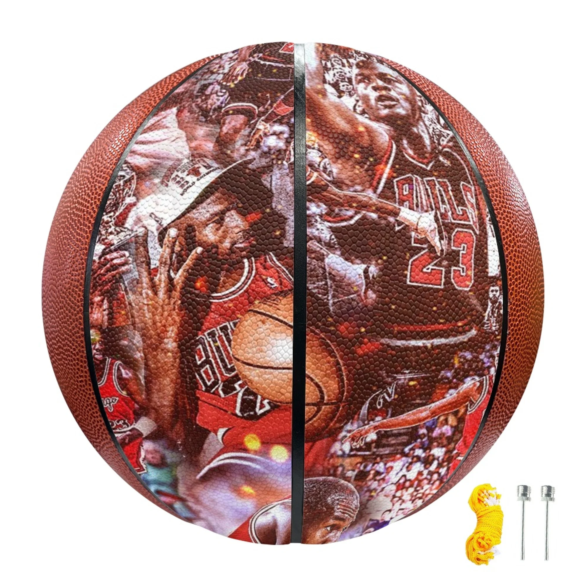 

New Custom Fan Designed High Quality Basketball Outdoor Indoor Sports Game Training 7/5 Pu Leather Men's And Women's Basketball