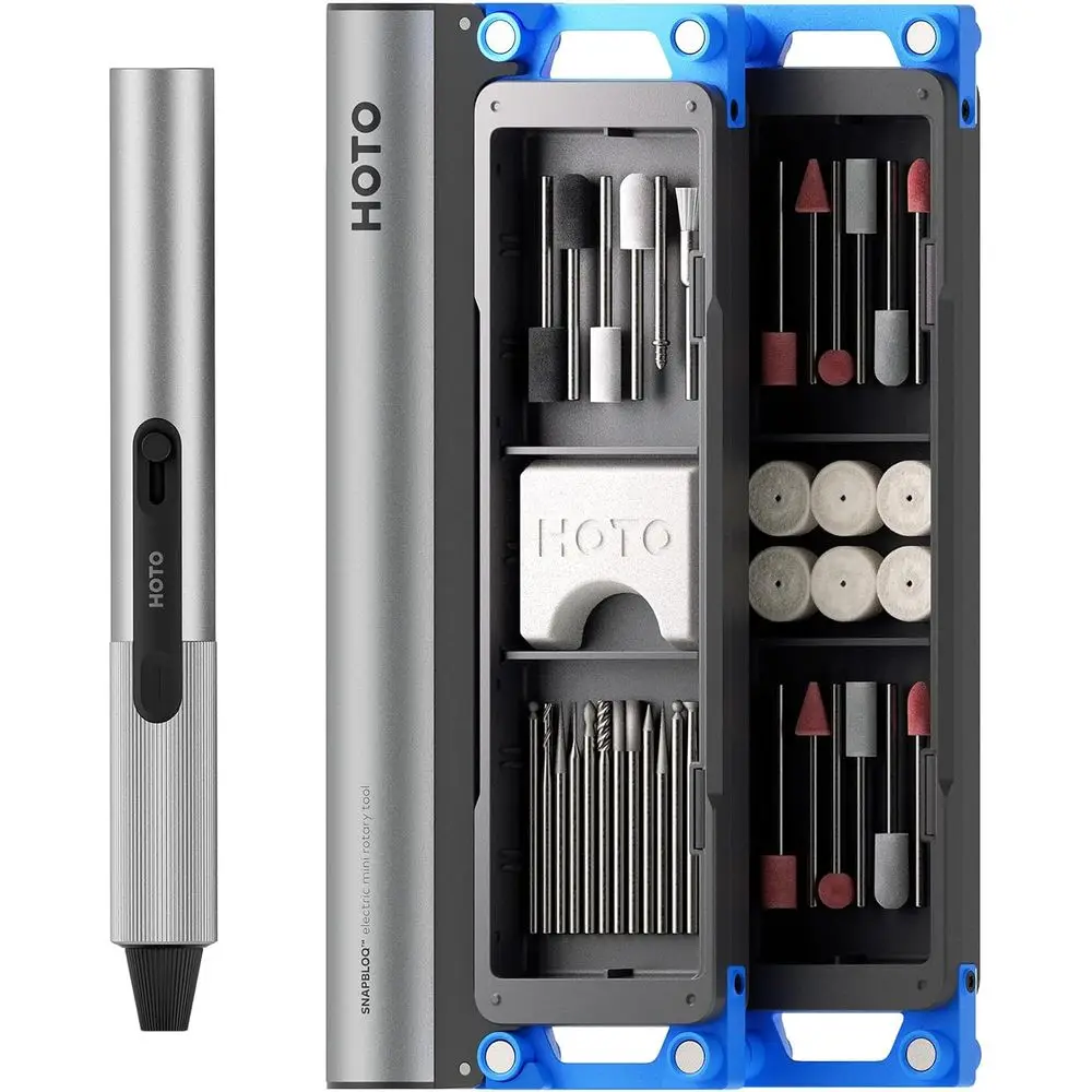 

Mini Cordless Rotary Tool Kit, Powerful Engraving Pen, 22000 RPM Variable, 38 Accessories, Ideal for 3D Printer Sanding, Polishi