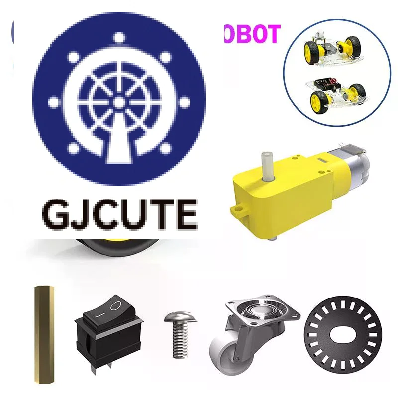 

1 Set 2WD Low Cost Version Smart Robot Car Chassis Kit DIY Intelligent Car Chassis For Line-following Robot Toy