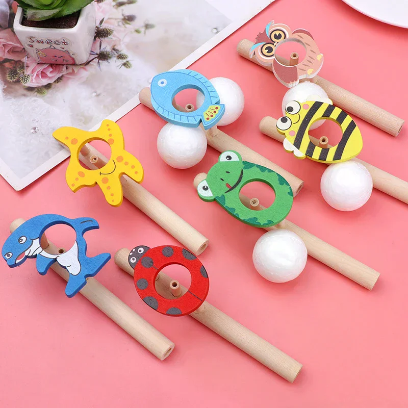 Breathing Exerciser Toys For Kids Whistle Floating Blow Pipe Balls Blowing Balloon Launcher Educational Toy