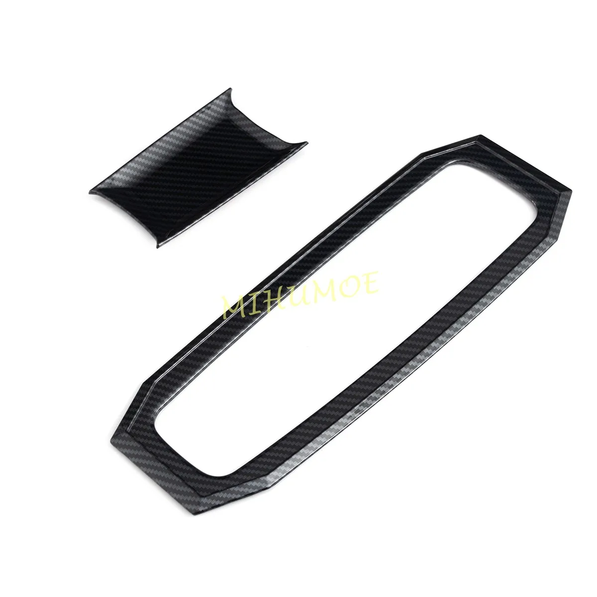 For 2019-2025 Dodge Ram 1500 Carbon Fiber Chrome Car Exterior Door Handle Bowl Cover Trim Sticker Styling Accessories - view 3
