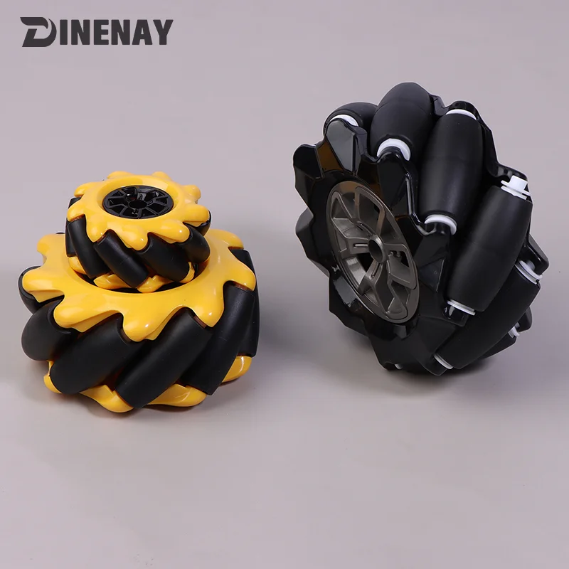 High Hardness Plastic Mecanum Wheel Omni-Directional Smart Robot Car With 6mm Hubs