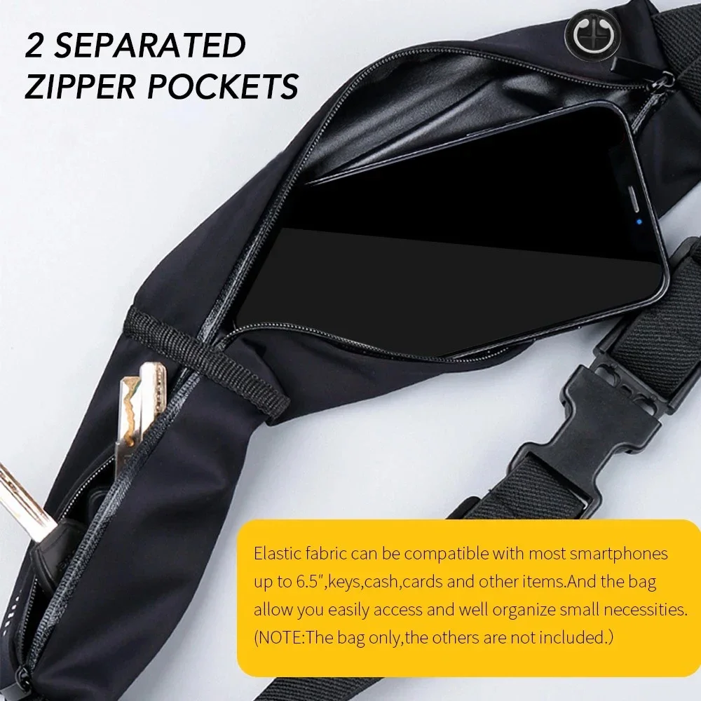 Sports Fancy Pack Running Storage Belt Women Men Phone Waist Band Jogging Pouch Waist  Phone Holder Hiking Belt Bag