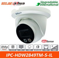 Dahua Original IPC-HDW2849TM-S-IL 8MP Smart Dual Light Fixed-focal Eyeball WizSense Network Camera Support Human Detection