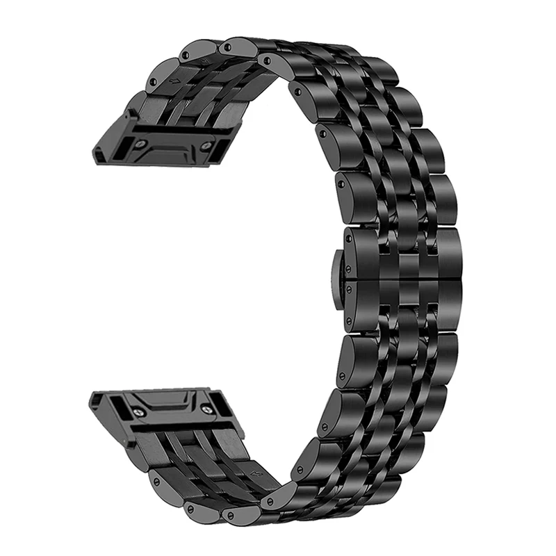 Quick Fit Strap For Garmin Fenix 8 51mm Stainless Steel Watchband For Garmin Fenix 7X Pro 6X Metal Bracelet Enduro 3/2 Wristband