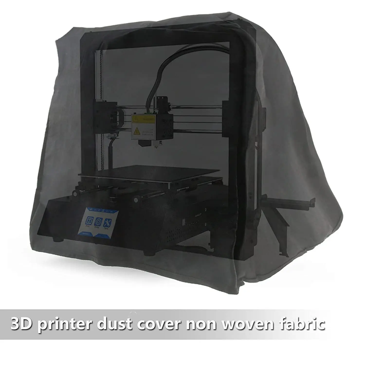 B48A 3D Printer Dust Cover Non-Woven Fabric Dustproof Case Protective Dust-Proof Cover for Anycubic I3 Mega 3D Printer