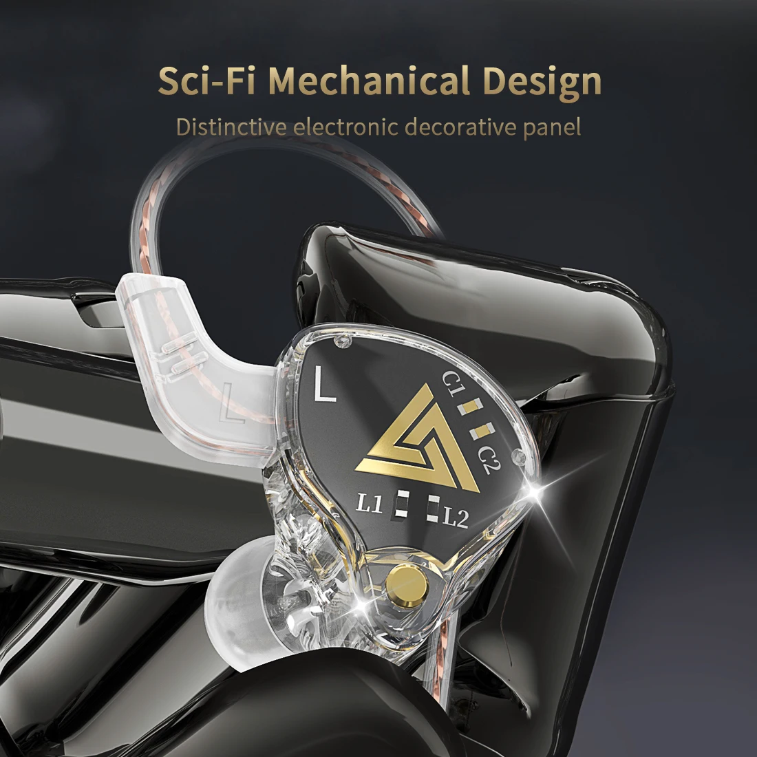 سماعات رأس QKZ AKX HiFi أصلية سلكية ديناميكية مع ميكروفون CCAW سماعة رأس ستيريو رياضية للركض والموسيقي