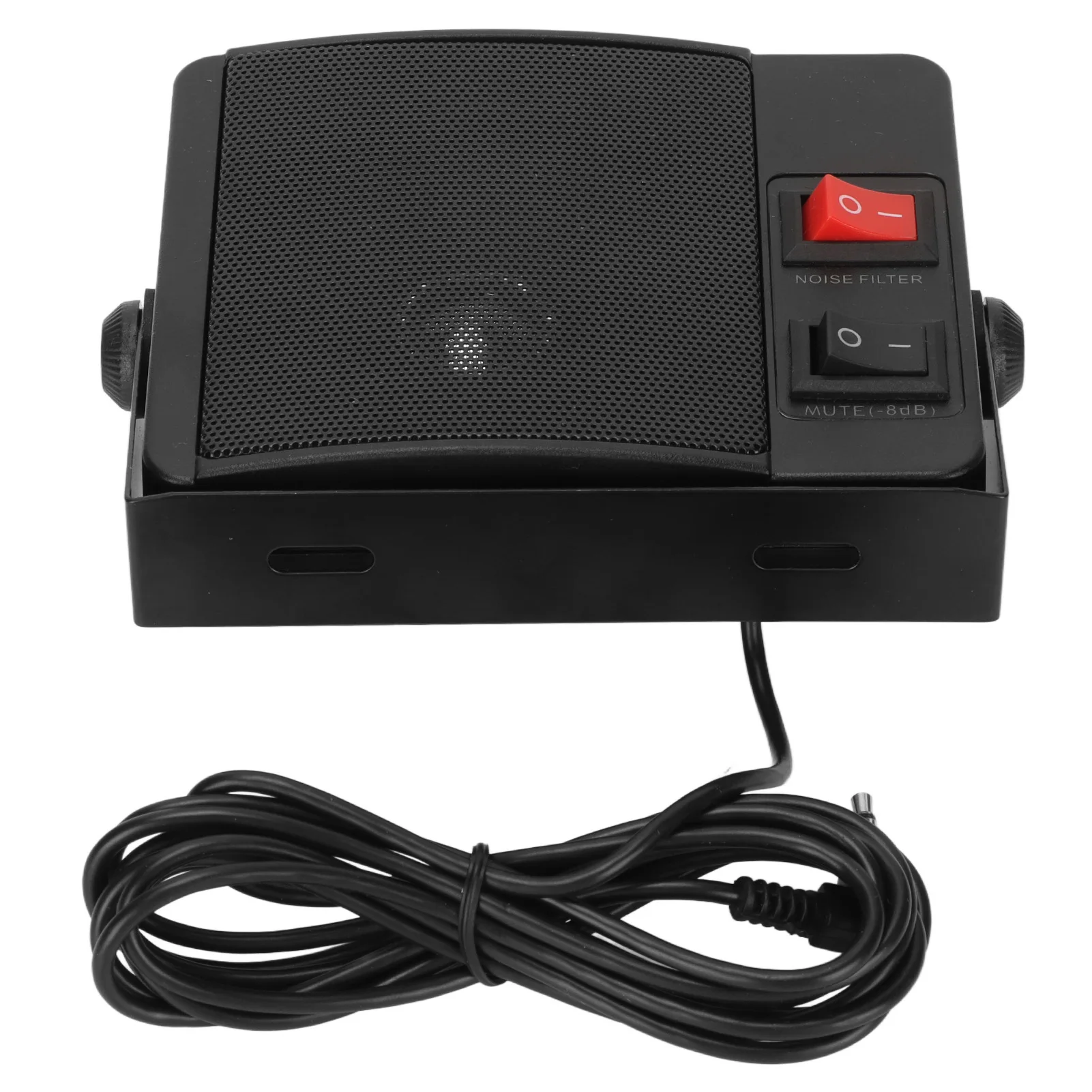 Altavoz de Radio para coche, altavoz de comunicaciones externo con sonido claro estable con Base para Yaesu, Kenwood, ICOM, nuevo
