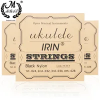 M MBAT 4 Pcs/Set Ukulele Strings Nylon Replacement Stringed Instrument Ukulele Parts Practical Durable Guitar String Accessoires