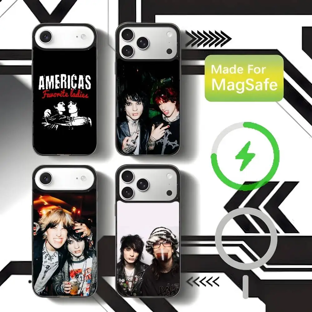 

Jake And Johnnie Phone Case For iPhone 17,16,15,14,13,12,11,Pro,Max,Plus,Mini,SE4,E Magnetic Magsafe Wireless Charging