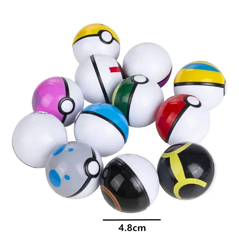 Pokemon Figure 12pcs/Set Poké Ball Pokeball Action Figure Cartoon Anime Kawaii Doll Poke Ball Collection Birthday Best Gifts view 5