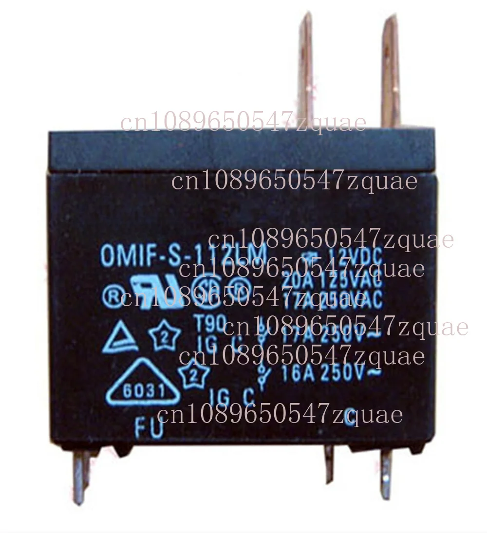 For OEG OMIF-S-112LM Power Relay 12VDC 4Pin 20A 125VAC