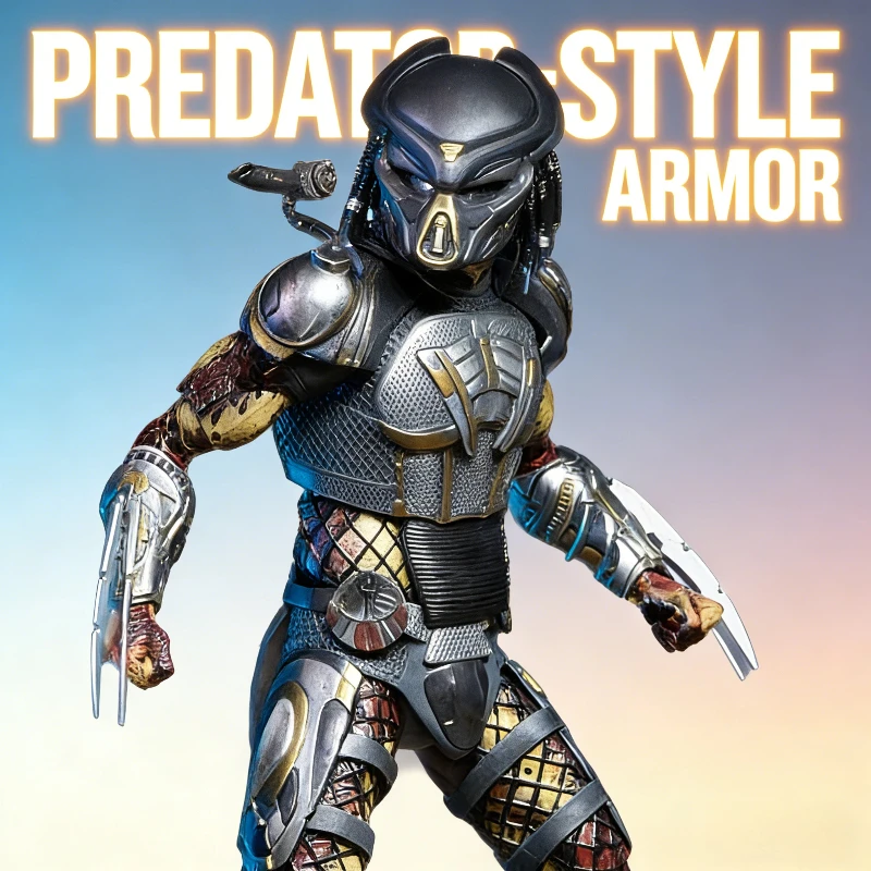 

Sci-Fi Predator 7" Action Figure - Fully Articulated Collectible Model Brand New Boxed Toy for Display Collection