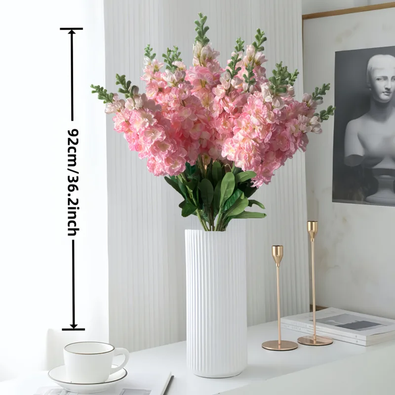 

4 Artificial Quick Grass Violets, Large Maintenance Free Non Fading Simulated Flowers, Suitable For Indoor Outdoor Decoration,