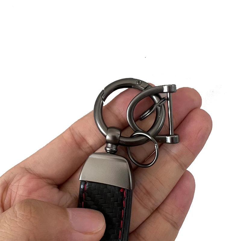 Car Trinket Keyring PU Leather Keychain DIY Key Chain Holder Key for Jeep Grand Cherokee Renegade Wrangler jeep keychain