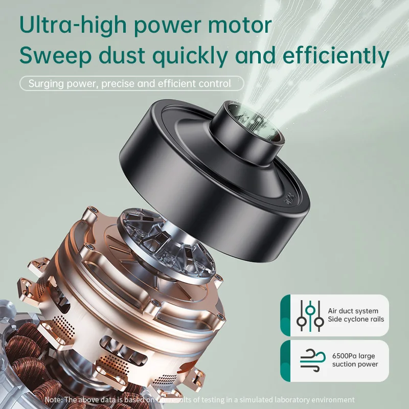 Machine de nettoyage multifonction pour appareils ménagers Purerobo 124C 124EG 13000PA, aspirateur de voiture sans fil puissant, Portable