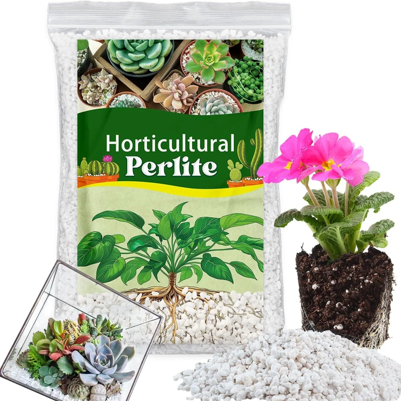 Orchid Potting Mix - Perlita para Jardinería, Perlita Orgánica para