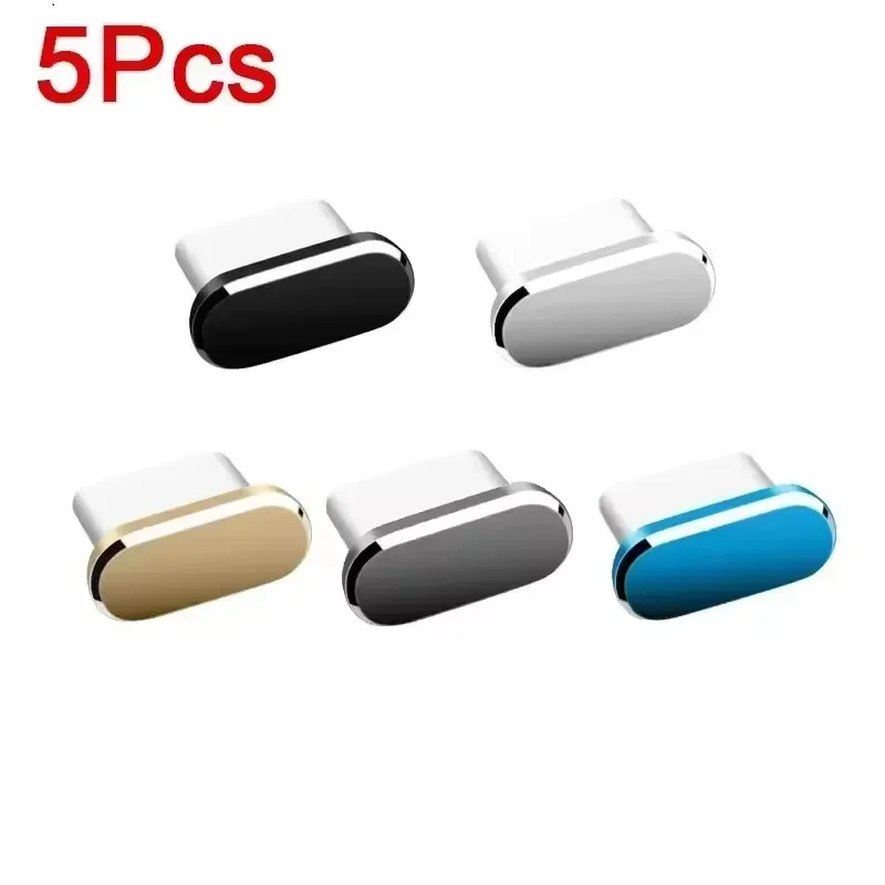 Metall USB C Staubstecker Handy Typ-C Ladeanschluss Schutzkappe Staubstecker für iPhone 15/16 Samsung Galaxy S25 S24 Xiaomi