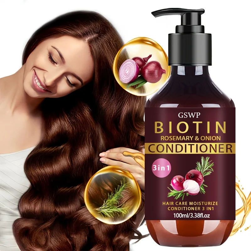 GSWP 3-in-1 Conditioner,  Deeply Nourishing, Hydrating Volumizing, Lightweight,  Smooth Smoothes, Reduces Frizz.100/200ml