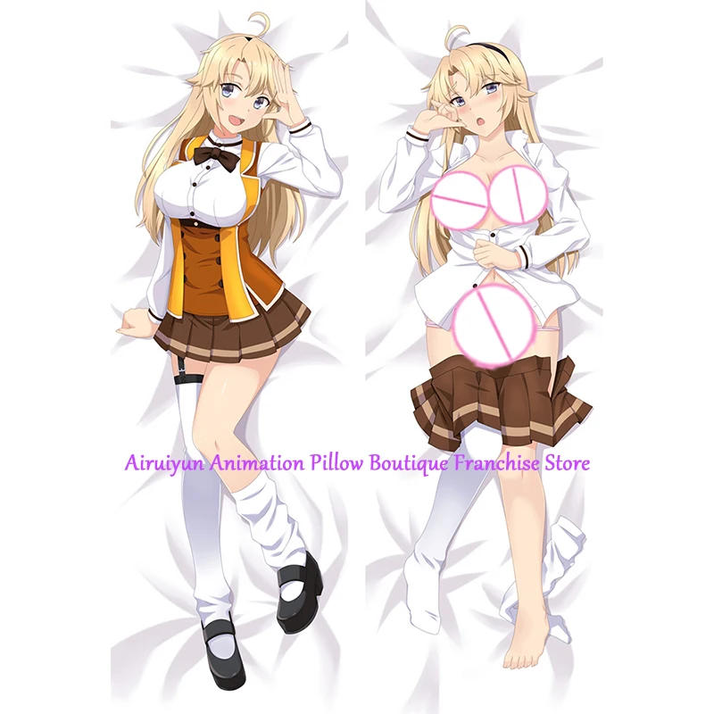 

Anime Dakimakura Pillow Case Ellen Kohagura Sexy and Busty Beautiful Girl Double-Sided Halloween Decoration