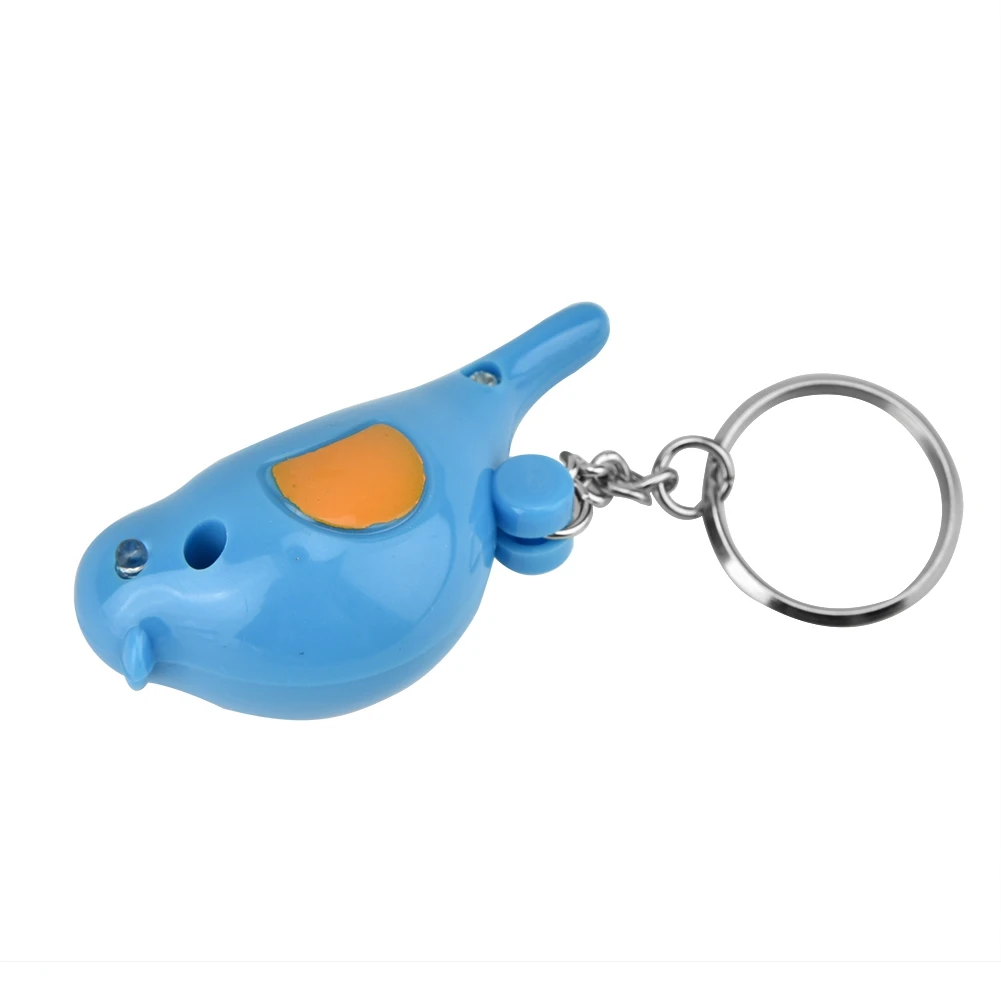 Bird LED Whistle Key Finder Intelligent Voice Control Keychain With Battery Intelligent Key Finder Whistle Key Finder Key Finder