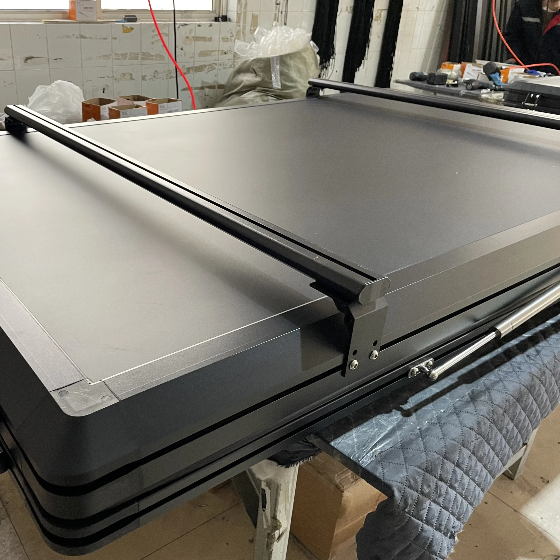 2025 Reinforced Car Roof Tent Durable Aluminum Construction Comfor   Waterproof Triangular Tent.