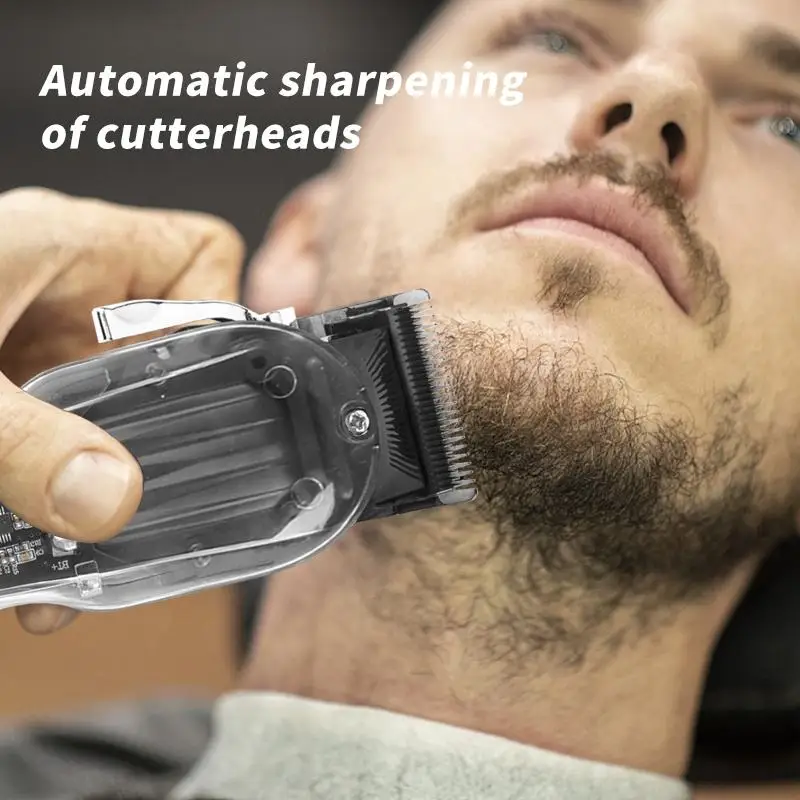Waikil เครื่องไฟฟ้าแบบมืออาชีพที่ตัดขนสำหรับผู้ชาย, เครื่องแกะสลักหัวน้ำมันแบบไร้สาย